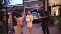 Sama-sama Terdampak Covid-19, Mahasiswa Sangihe di Tondano Saling Berbagi Bantuan